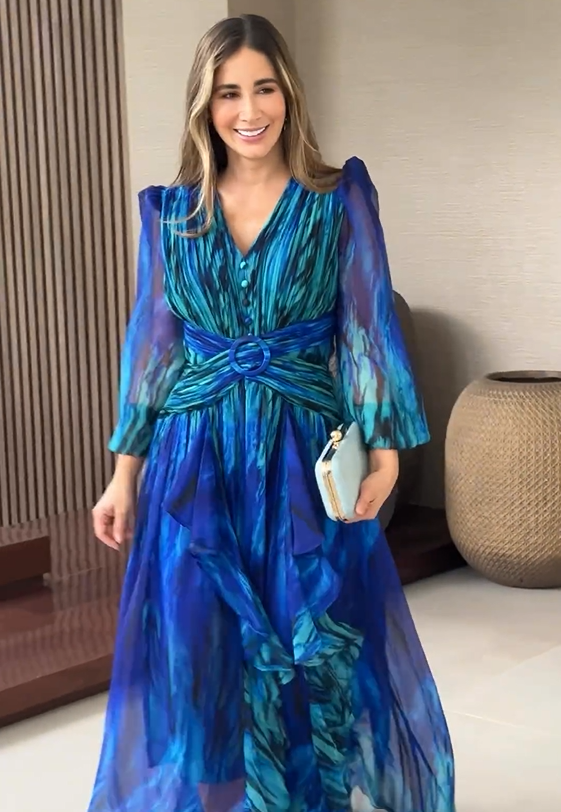 Sabrina Lente jurk L Empire