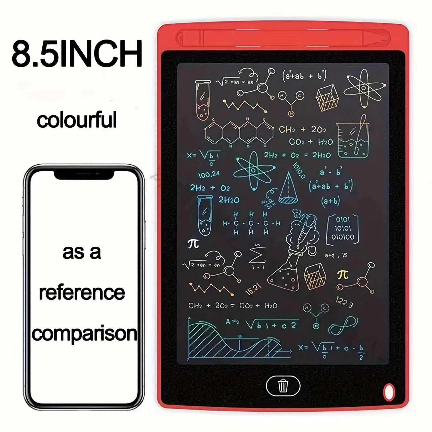 LCD Schrijf- en tekentablet van 8,5 inch / 21,6 cm voor kinderen