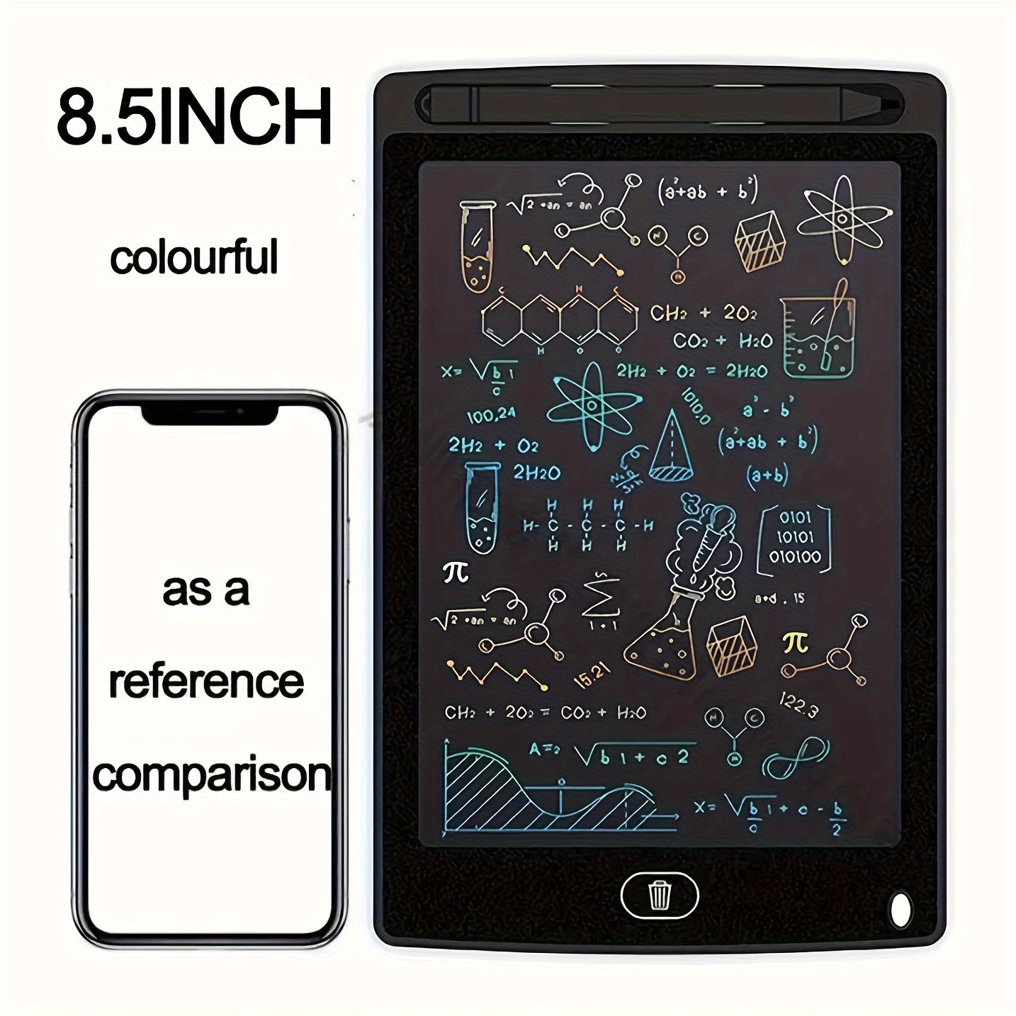 LCD Schrijf- en tekentablet van 8,5 inch / 21,6 cm voor kinderen