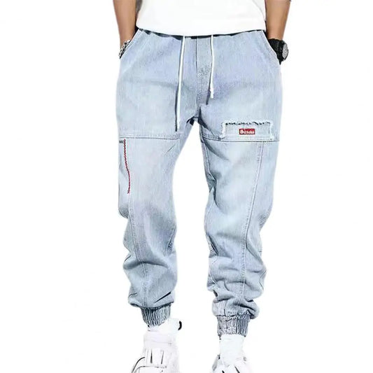 Heren -  hiphop  - cargo broek - losse tapered harem broek