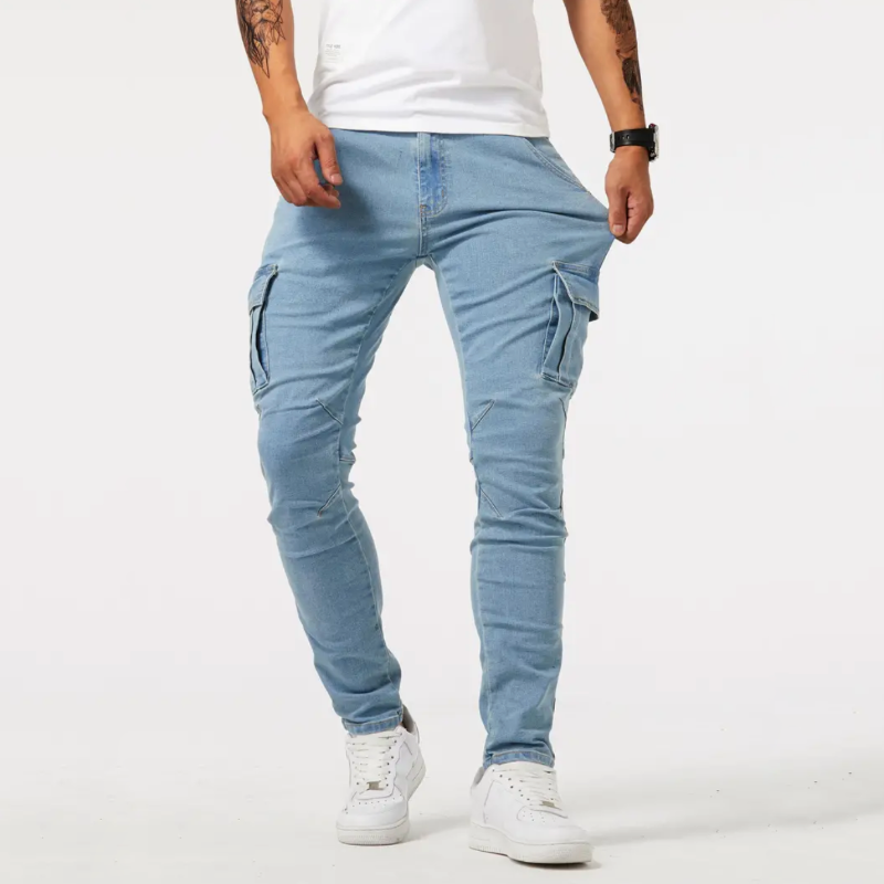 Stijlvolle Cargobroek Heren - Trendy - Slim Fit - Voor Een Modieuze Uitstraling