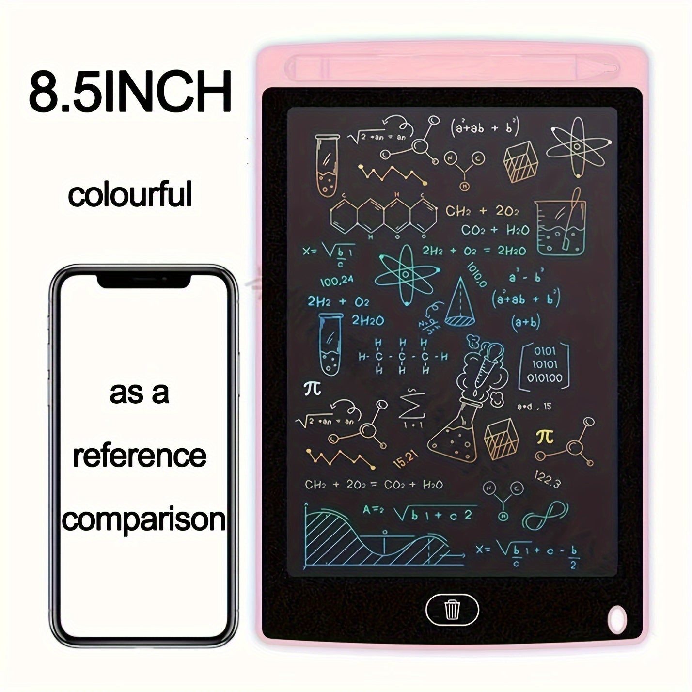 LCD Schrijf- en tekentablet van 8,5 inch / 21,6 cm voor kinderen